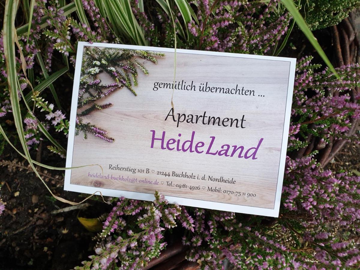 Apartment Heideland Buchholz in der Nordheide Esterno foto